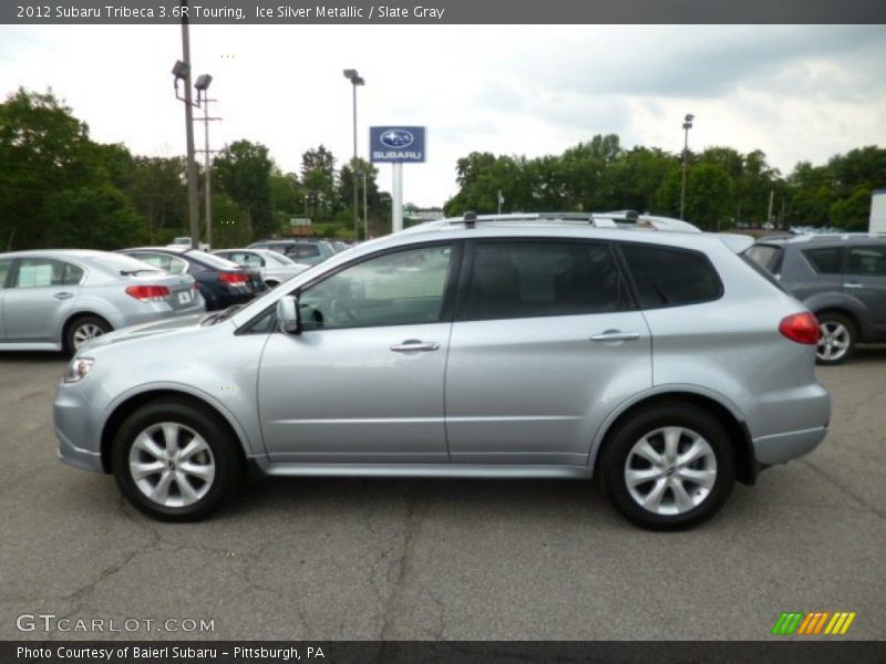 Ice Silver Metallic / Slate Gray 2012 Subaru Tribeca 3.6R Touring