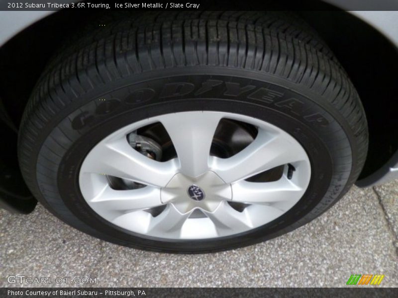 Ice Silver Metallic / Slate Gray 2012 Subaru Tribeca 3.6R Touring