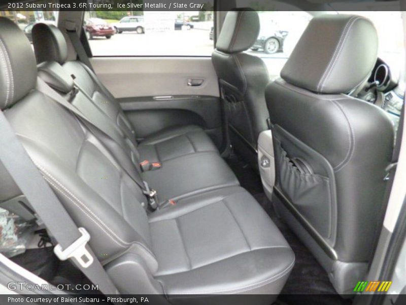 Ice Silver Metallic / Slate Gray 2012 Subaru Tribeca 3.6R Touring