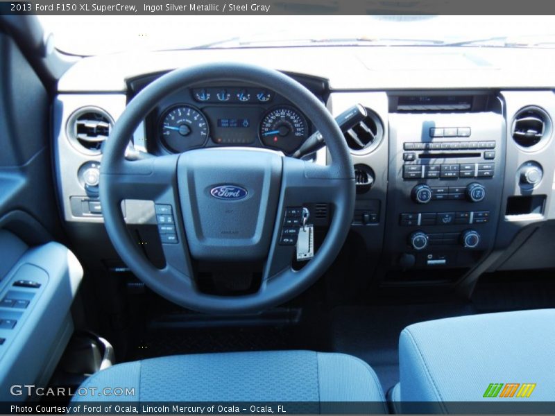 Dashboard of 2013 F150 XL SuperCrew