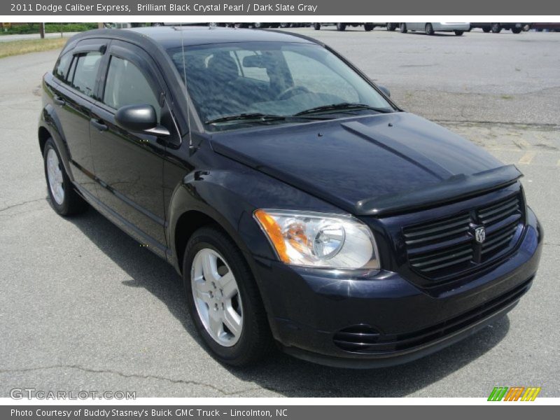 Brilliant Black Crystal Pearl / Dark Slate Gray 2011 Dodge Caliber Express