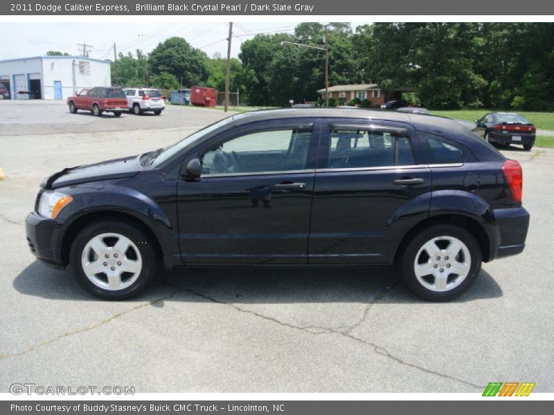 Brilliant Black Crystal Pearl / Dark Slate Gray 2011 Dodge Caliber Express