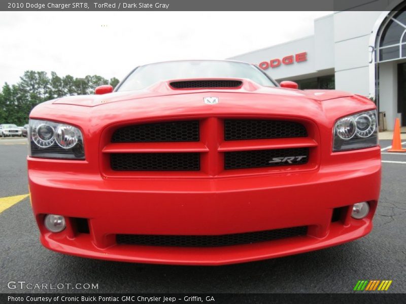 TorRed / Dark Slate Gray 2010 Dodge Charger SRT8