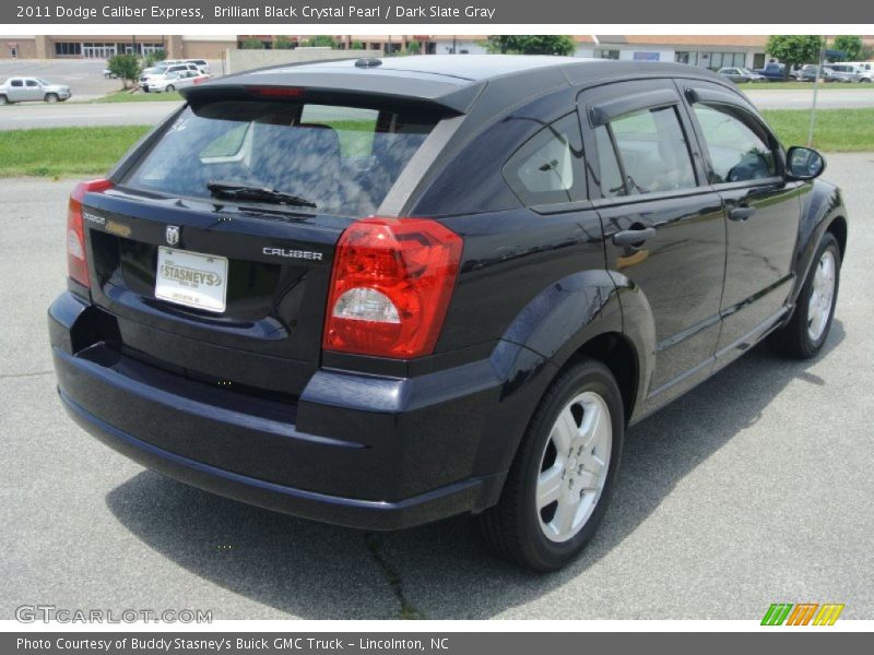 Brilliant Black Crystal Pearl / Dark Slate Gray 2011 Dodge Caliber Express