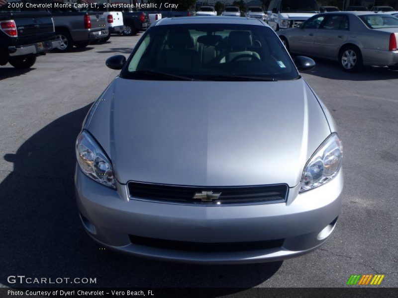 Silverstone Metallic / Gray 2006 Chevrolet Monte Carlo LT
