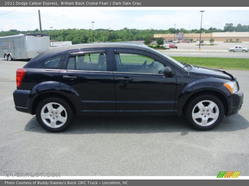 Brilliant Black Crystal Pearl / Dark Slate Gray 2011 Dodge Caliber Express