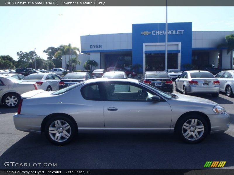 Silverstone Metallic / Gray 2006 Chevrolet Monte Carlo LT