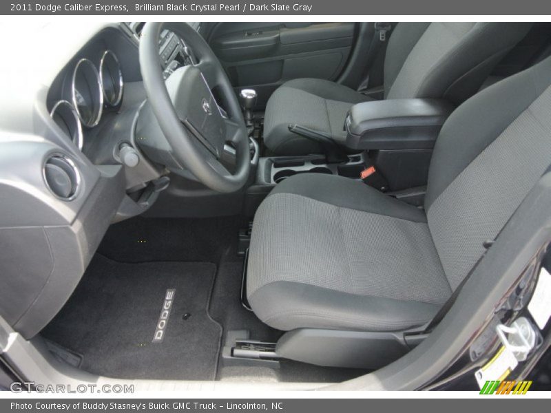 Brilliant Black Crystal Pearl / Dark Slate Gray 2011 Dodge Caliber Express