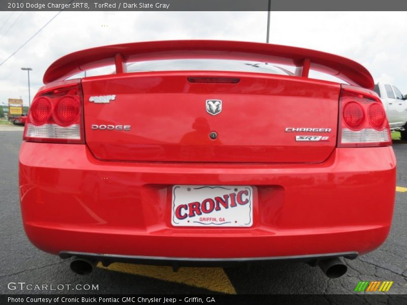 TorRed / Dark Slate Gray 2010 Dodge Charger SRT8