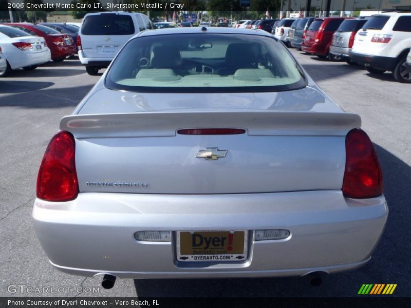 Silverstone Metallic / Gray 2006 Chevrolet Monte Carlo LT