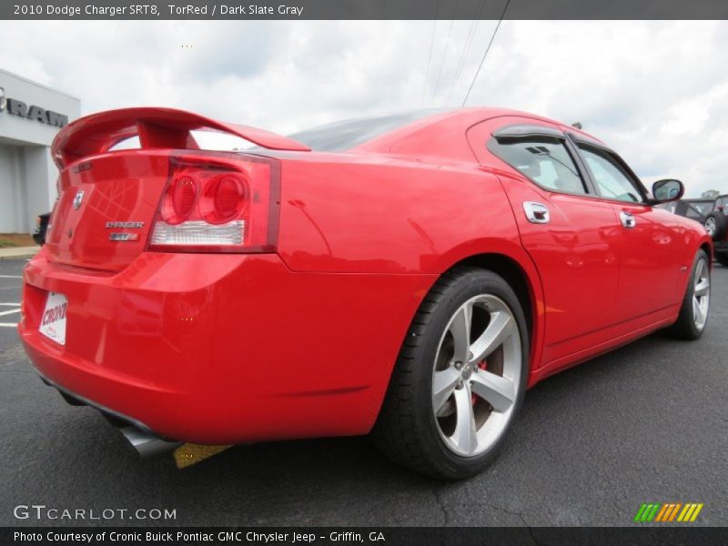 TorRed / Dark Slate Gray 2010 Dodge Charger SRT8