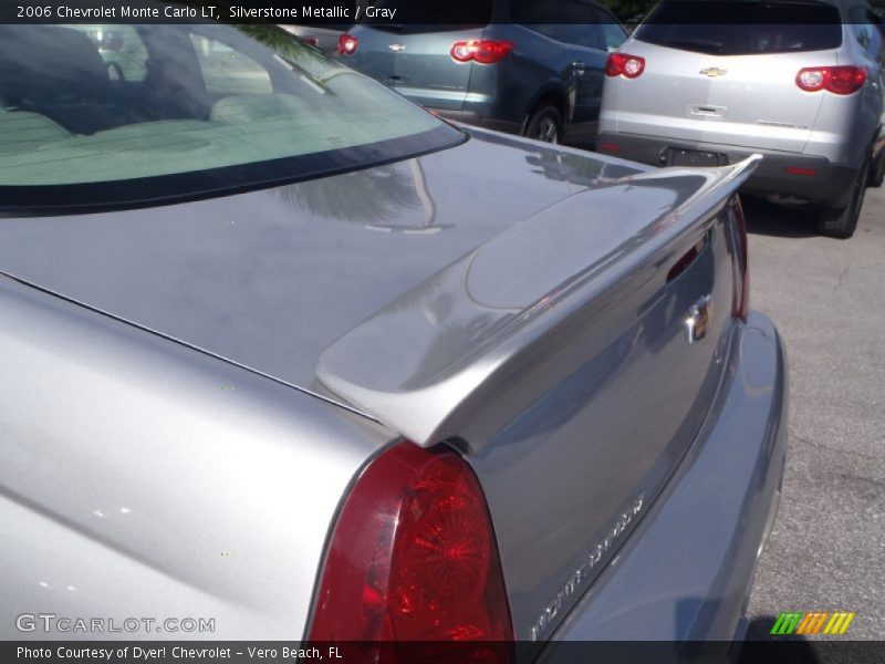 Silverstone Metallic / Gray 2006 Chevrolet Monte Carlo LT
