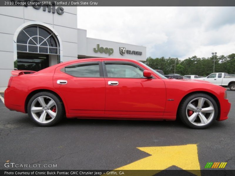TorRed / Dark Slate Gray 2010 Dodge Charger SRT8