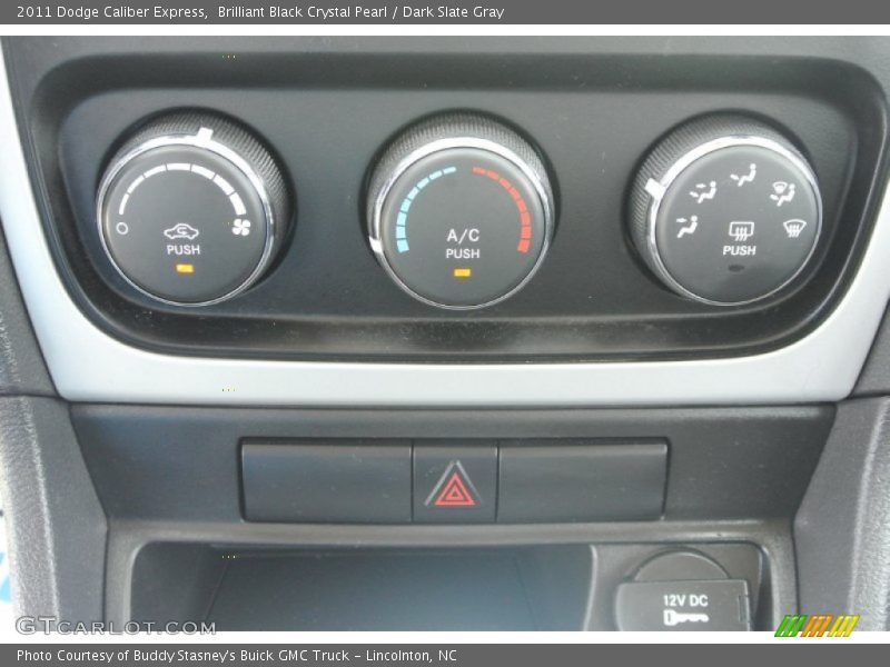 Controls of 2011 Caliber Express