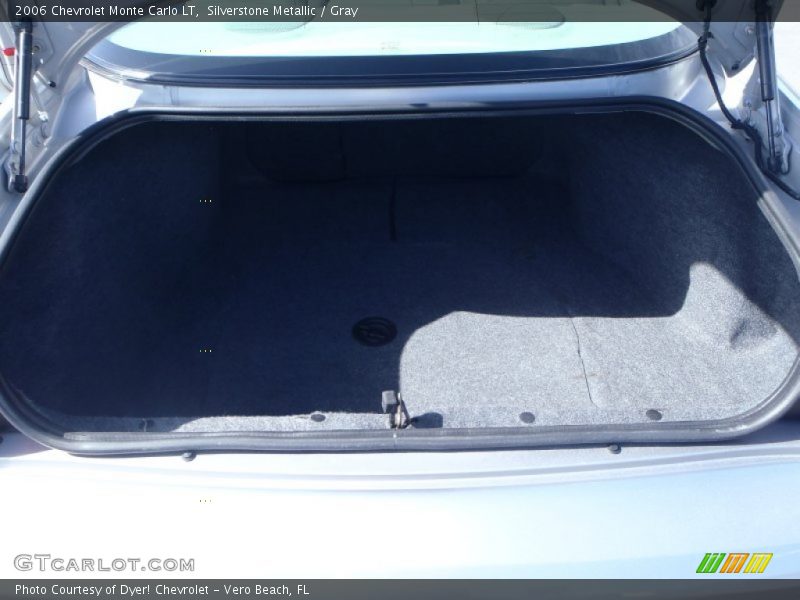 Silverstone Metallic / Gray 2006 Chevrolet Monte Carlo LT