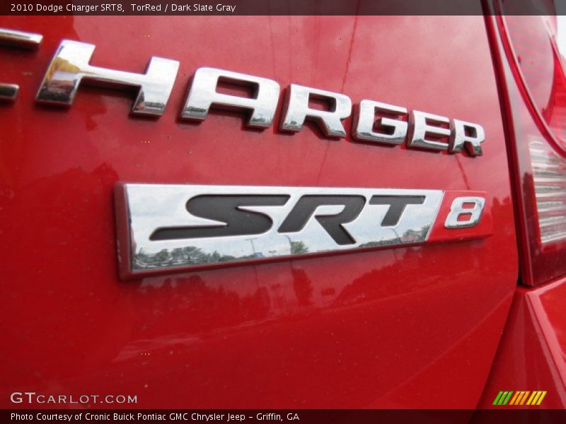 TorRed / Dark Slate Gray 2010 Dodge Charger SRT8