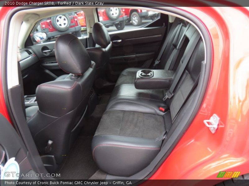 Rear Seat of 2010 Charger SRT8