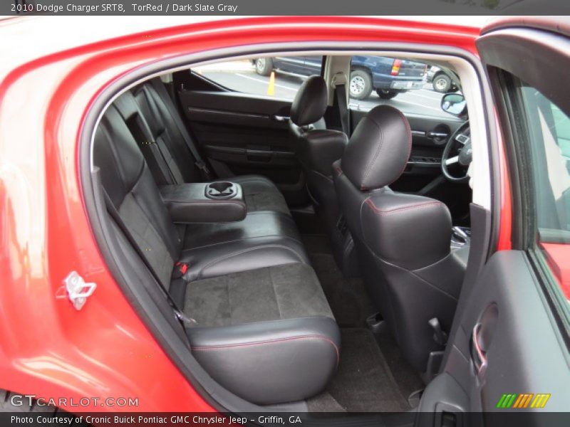 Rear Seat of 2010 Charger SRT8