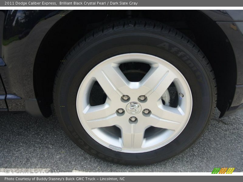 Brilliant Black Crystal Pearl / Dark Slate Gray 2011 Dodge Caliber Express