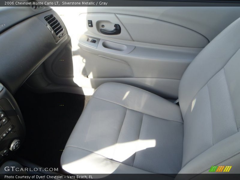 Silverstone Metallic / Gray 2006 Chevrolet Monte Carlo LT
