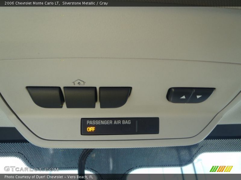 Silverstone Metallic / Gray 2006 Chevrolet Monte Carlo LT