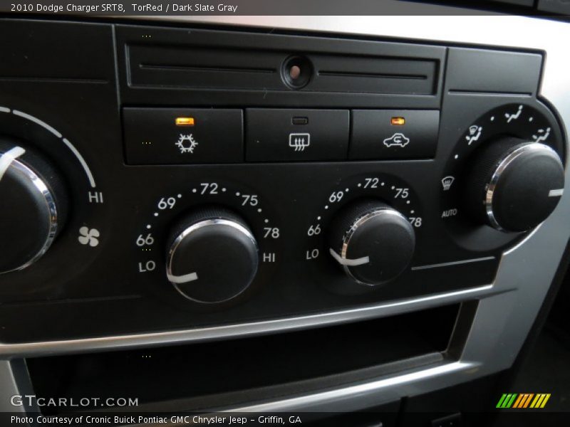 Controls of 2010 Charger SRT8
