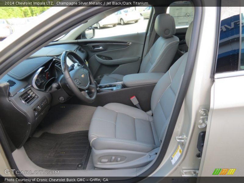 Champagne Silver Metallic / Jet Black/Dark Titanium 2014 Chevrolet Impala LTZ