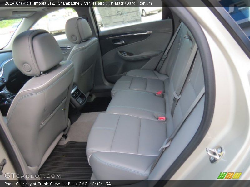 Champagne Silver Metallic / Jet Black/Dark Titanium 2014 Chevrolet Impala LTZ