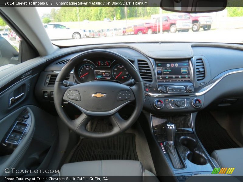 Champagne Silver Metallic / Jet Black/Dark Titanium 2014 Chevrolet Impala LTZ