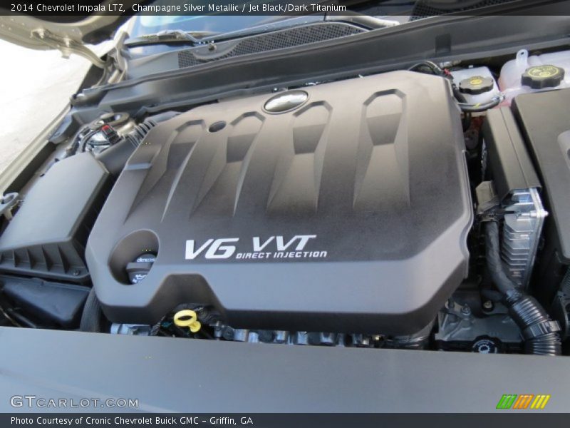Champagne Silver Metallic / Jet Black/Dark Titanium 2014 Chevrolet Impala LTZ