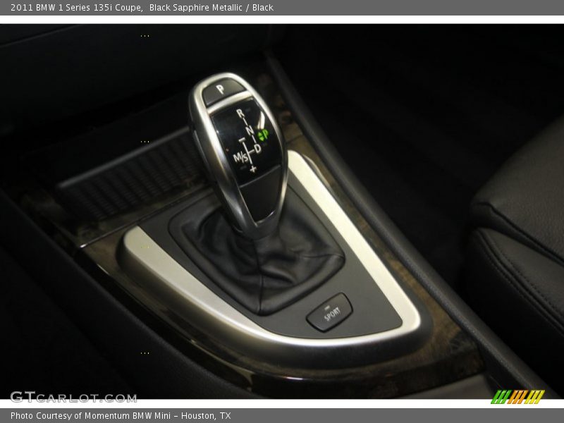 Black Sapphire Metallic / Black 2011 BMW 1 Series 135i Coupe
