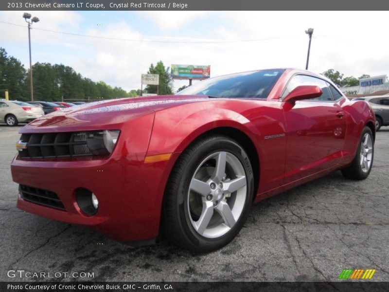 Front 3/4 View of 2013 Camaro LT Coupe