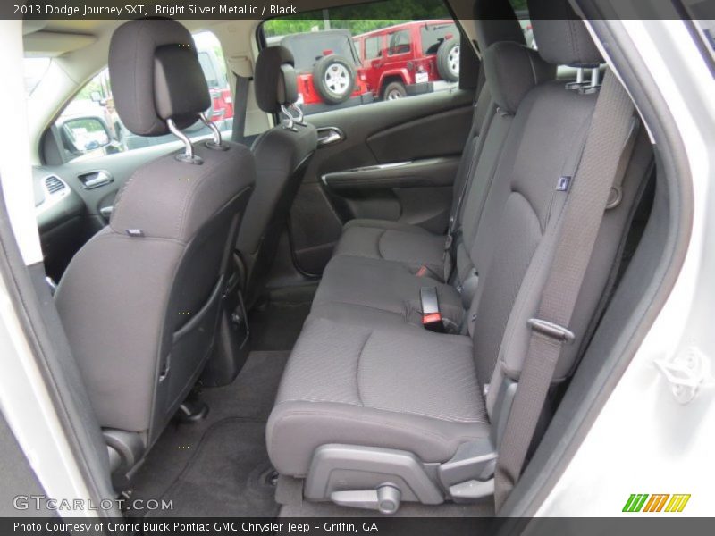 Bright Silver Metallic / Black 2013 Dodge Journey SXT