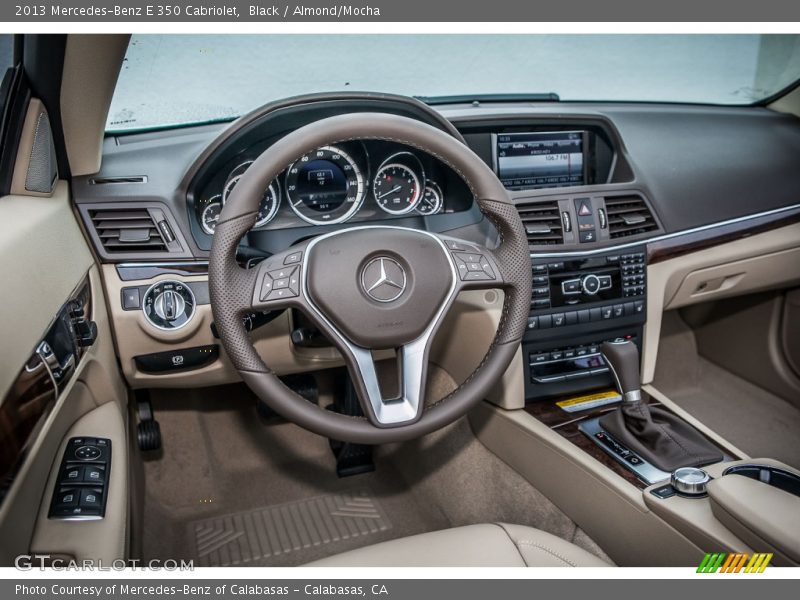 Black / Almond/Mocha 2013 Mercedes-Benz E 350 Cabriolet