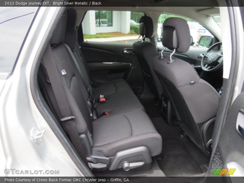 Bright Silver Metallic / Black 2013 Dodge Journey SXT