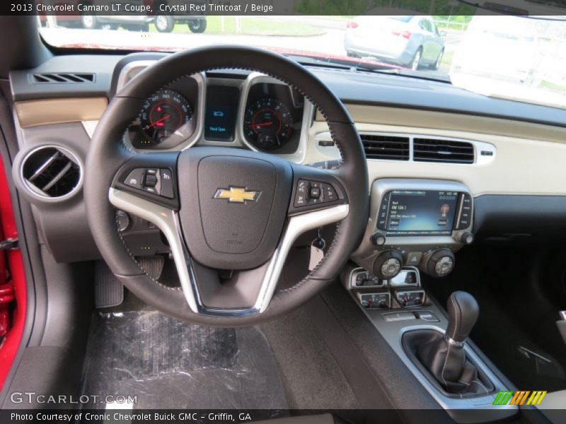 Dashboard of 2013 Camaro LT Coupe