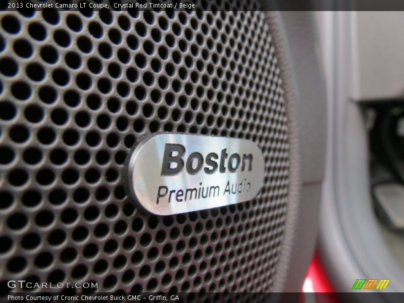 Crystal Red Tintcoat / Beige 2013 Chevrolet Camaro LT Coupe