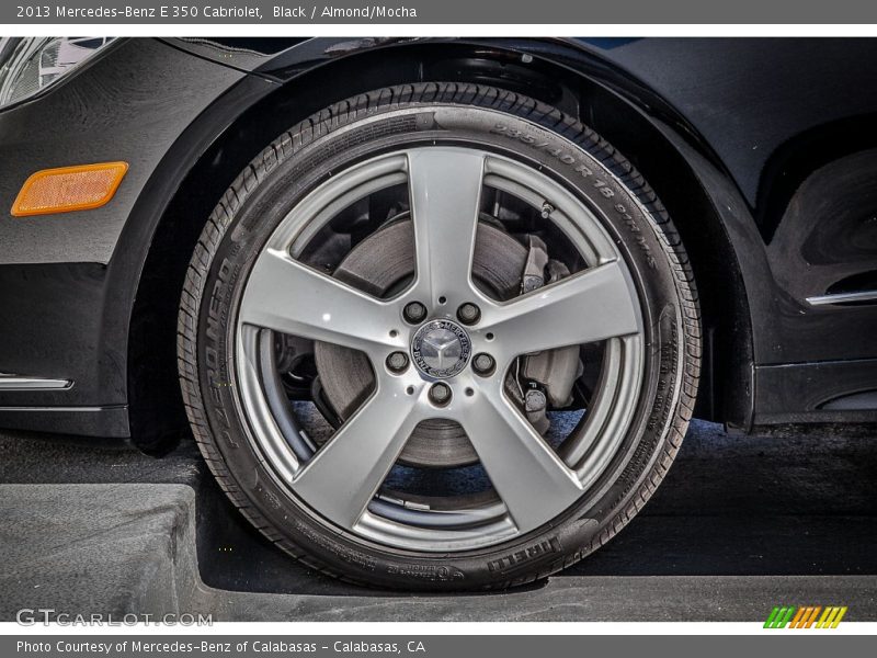 Black / Almond/Mocha 2013 Mercedes-Benz E 350 Cabriolet