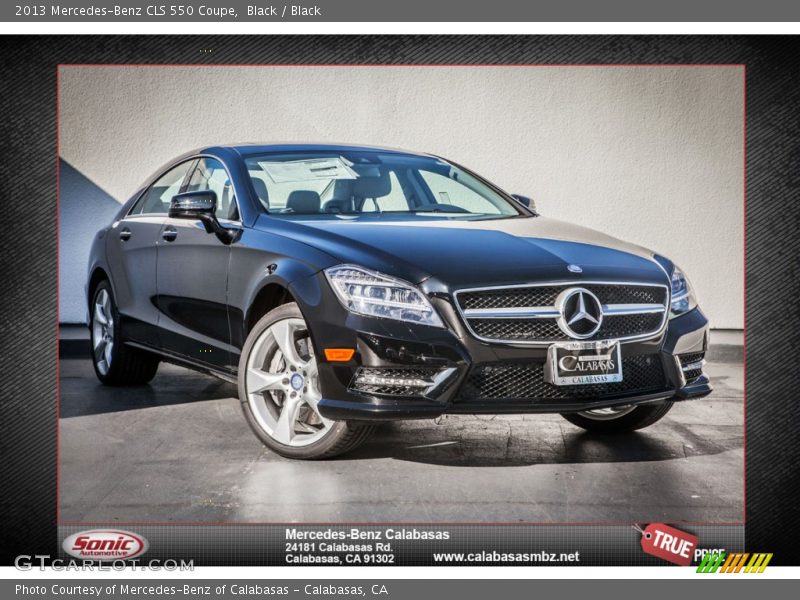 Black / Black 2013 Mercedes-Benz CLS 550 Coupe