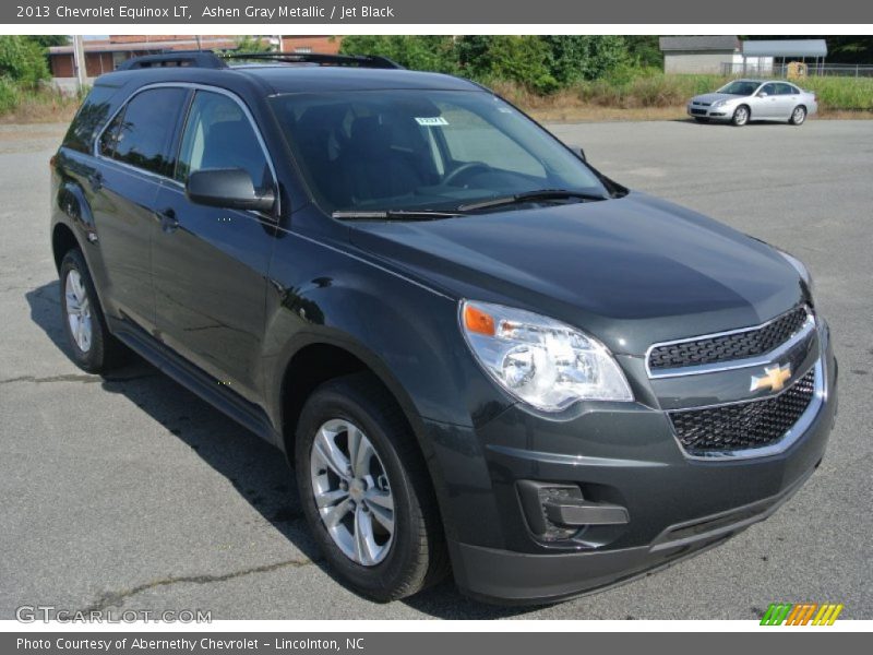 Ashen Gray Metallic / Jet Black 2013 Chevrolet Equinox LT