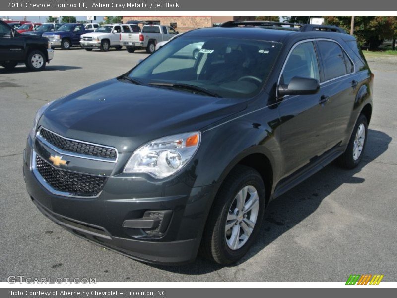 Ashen Gray Metallic / Jet Black 2013 Chevrolet Equinox LT