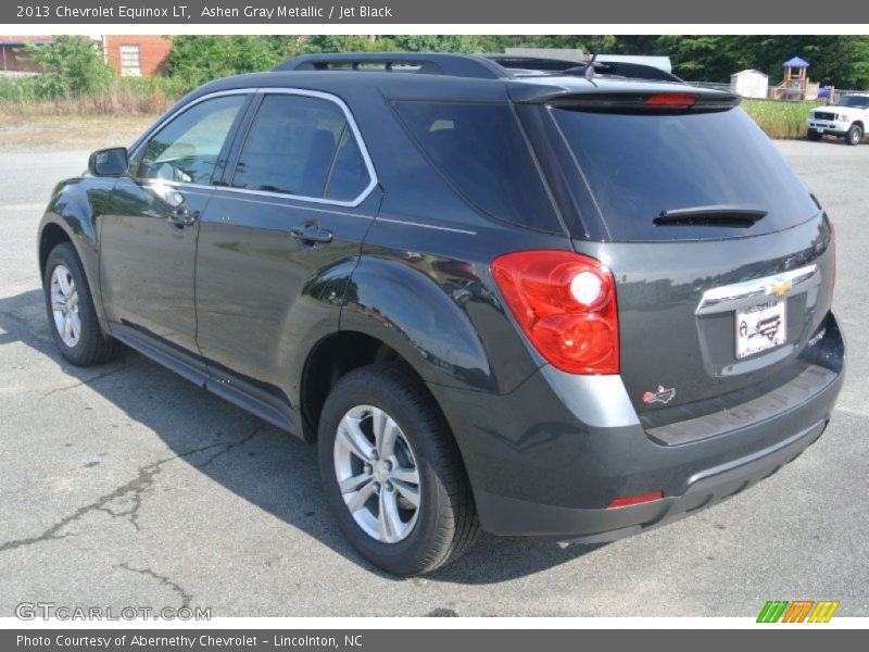 Ashen Gray Metallic / Jet Black 2013 Chevrolet Equinox LT