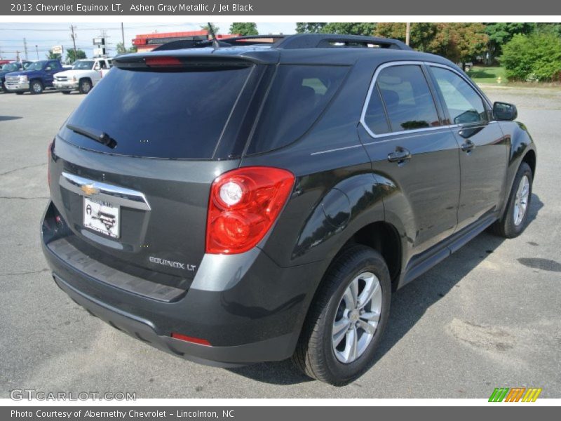 Ashen Gray Metallic / Jet Black 2013 Chevrolet Equinox LT