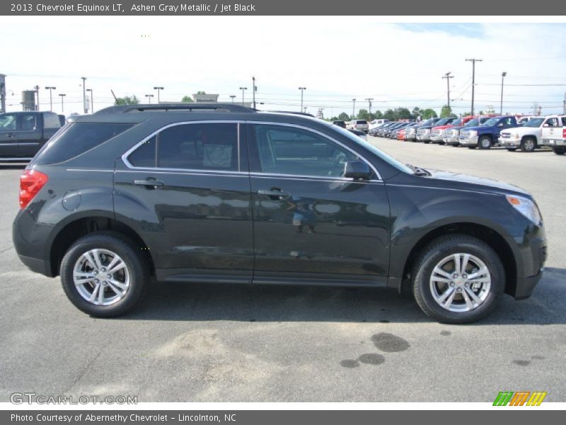Ashen Gray Metallic / Jet Black 2013 Chevrolet Equinox LT