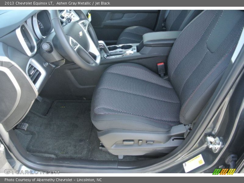 Ashen Gray Metallic / Jet Black 2013 Chevrolet Equinox LT