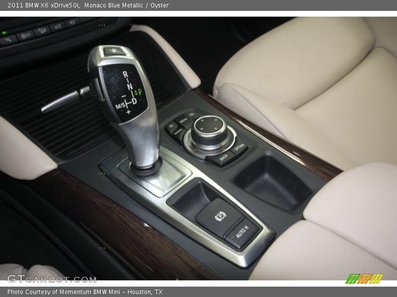 Monaco Blue Metallic / Oyster 2011 BMW X6 xDrive50i