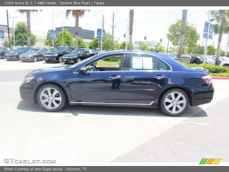  2009 RL 3.7 AWD Sedan Opulent Blue Pearl