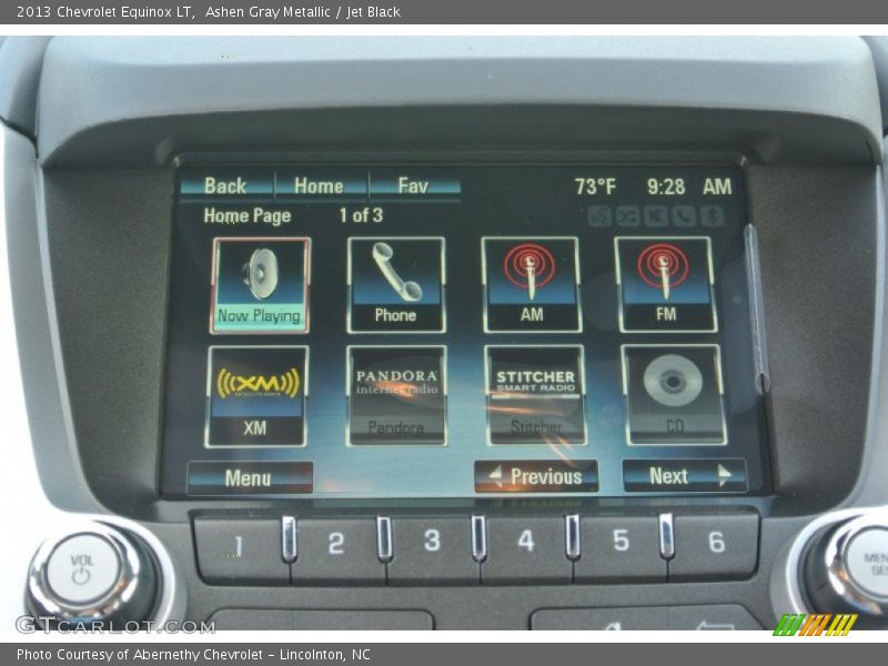 Ashen Gray Metallic / Jet Black 2013 Chevrolet Equinox LT