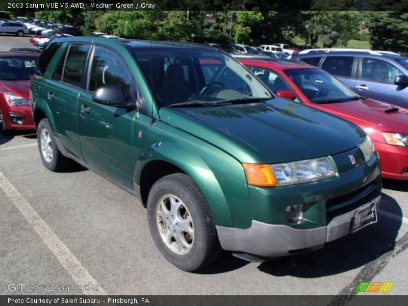 Medium Green / Gray 2003 Saturn VUE V6 AWD