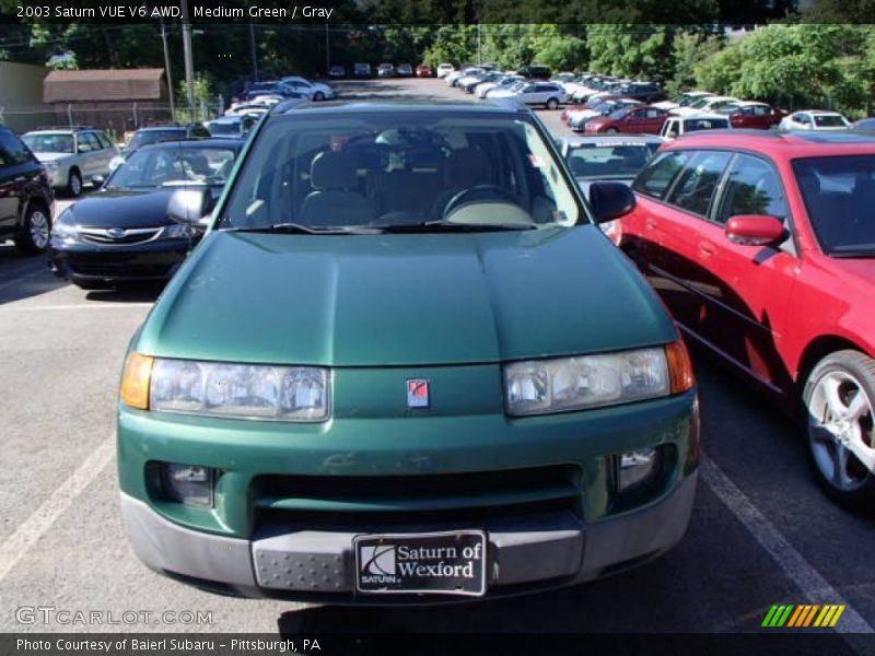 Medium Green / Gray 2003 Saturn VUE V6 AWD